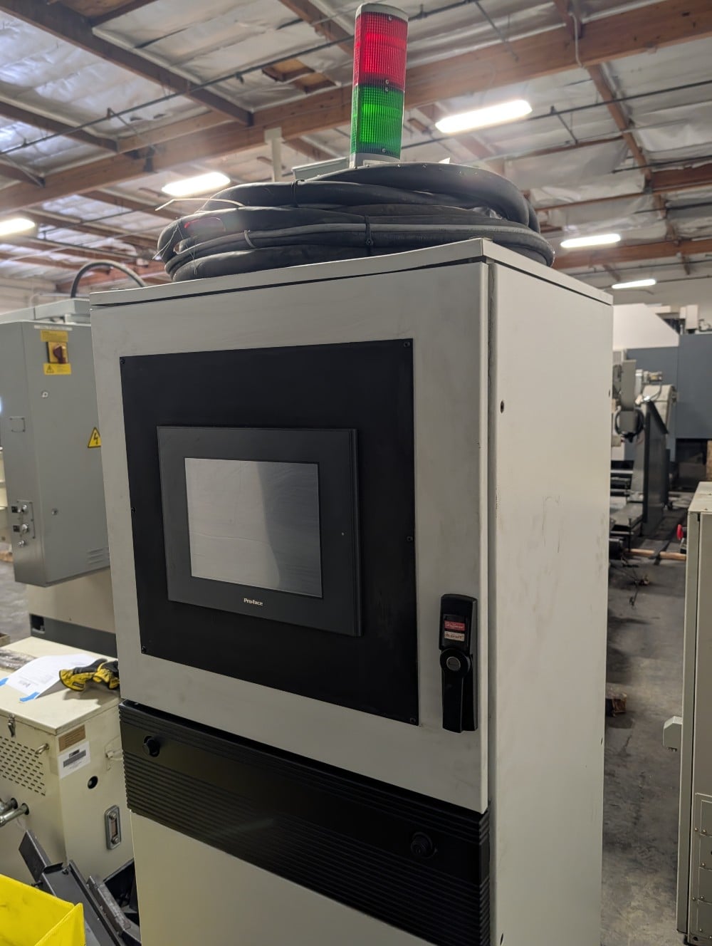 MOTOMAN 6 AXIS INDUSTRIAL ROBOT WITH NX100 CONTROL AND AUTOMATION CABINET - Image 5