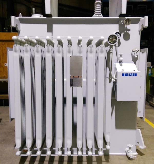 5000/5600/7000 kVA, 12470 Delta Primary, 4160/2402 WYE Secondary, ABB Substation - Image 2
