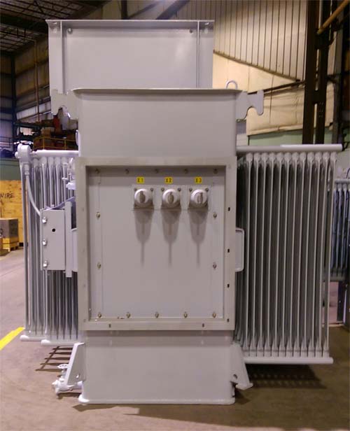 5000/5600/7000 kVA, 12470 Delta Primary, 4160/2402 WYE Secondary, ABB Substation - Image 3
