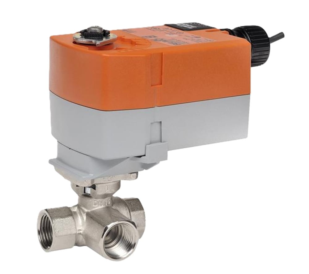Belimo B309/TFRB24-3-S Actuator Fitted Control Valve (CCV), DN 1/2, NEW - Image 1
