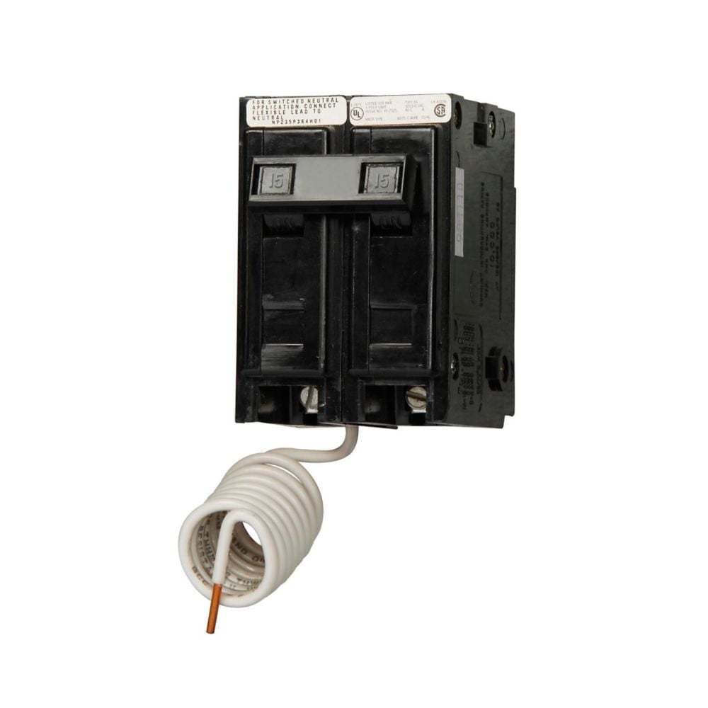 Eaton BAB2015HT Circuit Breaker, Type BAB, 15A, 2-Pole, 240V, 10 kAIC, NEW - Image 1