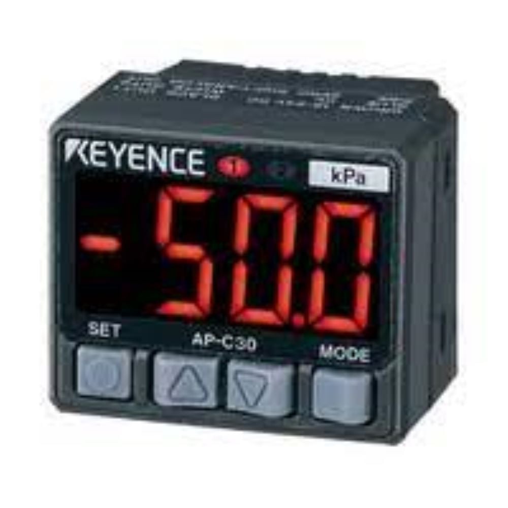 Keyence AP-C33KP Ultra-Compact Digital Pressure Sensor, Main Unit, NEW - Image 1