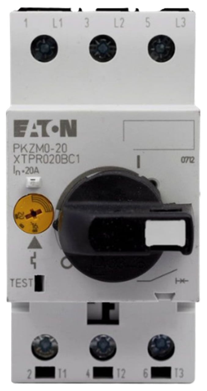 Eaton XTPR020BC1 IEC Motor Control Manual Motor Protector, 20A, NEW - Image 1