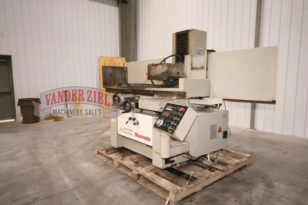 16" x 32" Okamoto #ACC-16.32DX, automatic hydraulic grinder, 14/12 x 1.5" x5" grinding wheel, #12068 - Image 2