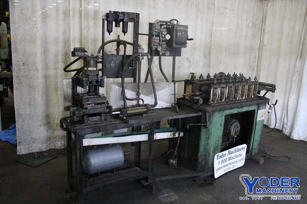 7 Stand, Maplewood, 1-1/4" rollformer & cutoff, 6" roll space, #67742 - Image 1