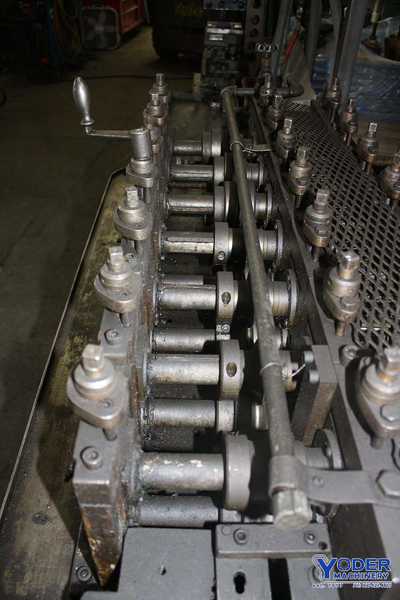 7 Stand, Maplewood, 1-1/4" rollformer & cutoff, 6" roll space, #67742 - Image 5