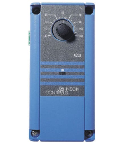 Johnson Controls A350BA-1 Electronic On/Off Temperature Control, SPDT Relay, Refurbished - Image 1