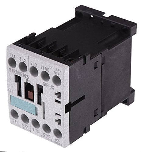 Siemens 3RT1016-1BB42 Contactor, AC-3, 4kW/400V, 1NC, 24VDC, 3-Pole, Size S00, NEW - Image 1