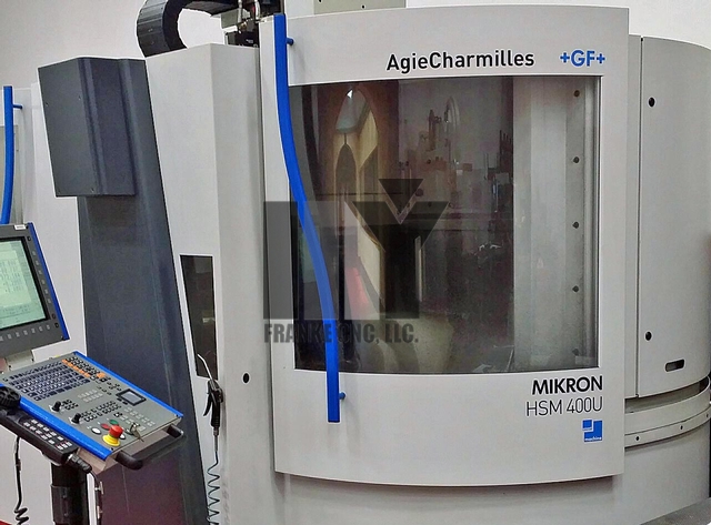 Mikron #GFMS-HSM400U, full 5-Axis, 42000 RPM, HSK-E40,68 automatic