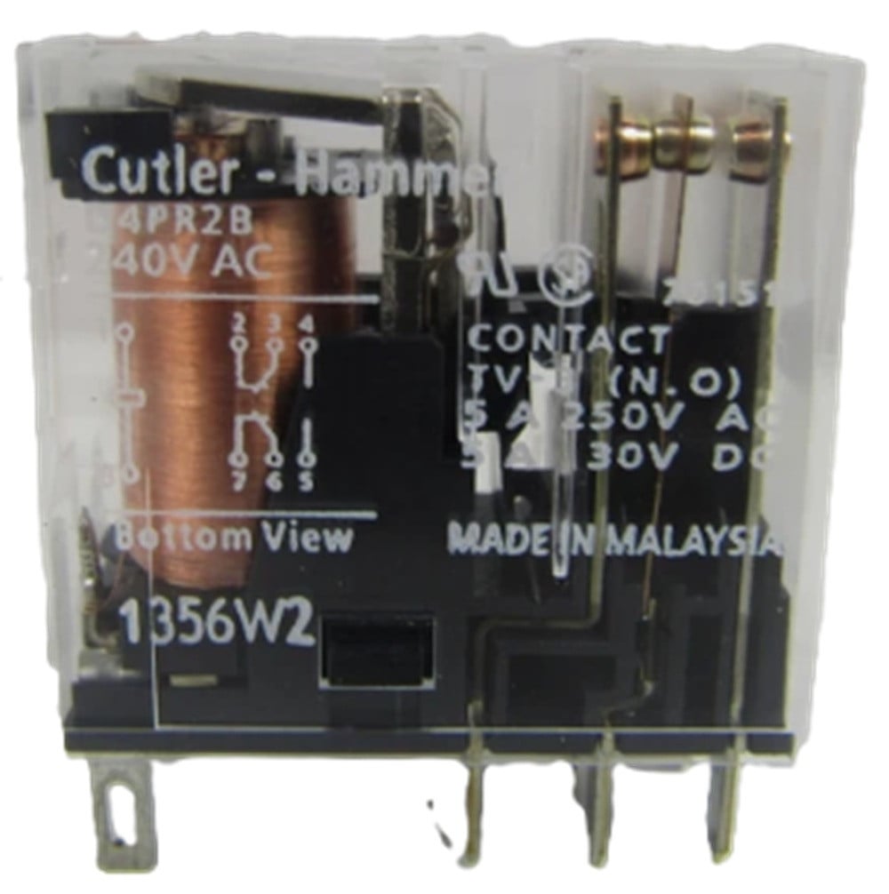 Eaton D4PR2B General Purpose Relay, 240V Coil, DPDT, NEW - Image 1