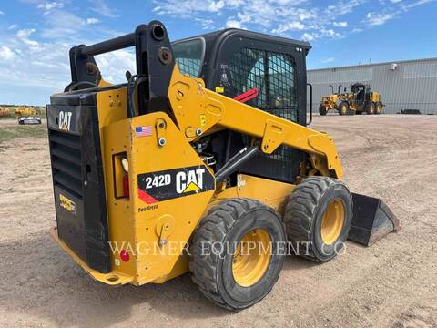 Cat 242D, Skid Steer Loader, 2267 hours, S/N: DZT00458, 2014 - Image 3