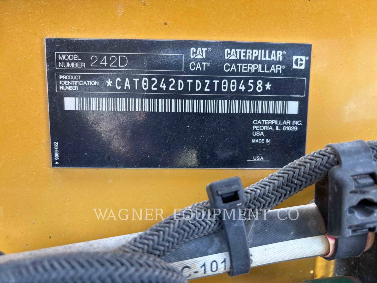 Cat 242D, Skid Steer Loader, 2267 hours, S/N: DZT00458, 2014 - Image 6