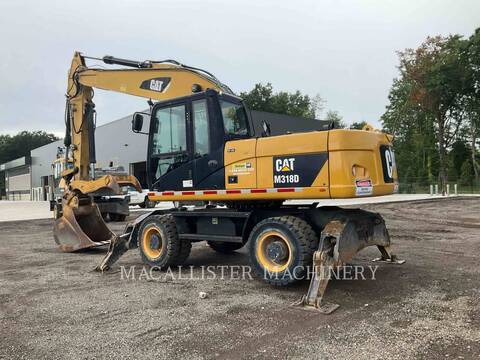 Caterpillar M318D, Wheel Excavator, 8487 hours, S/N: D8W00340, 2012 - Image 2