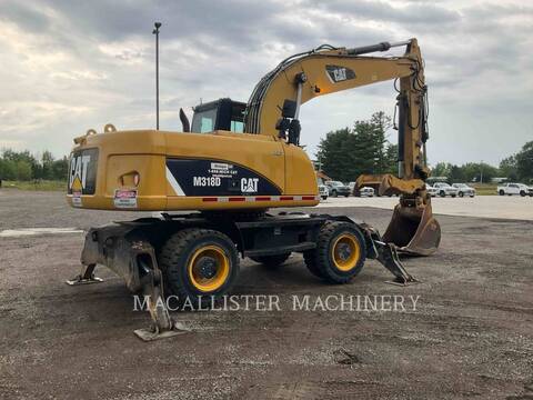 Caterpillar M318D, Wheel Excavator, 8487 hours, S/N: D8W00340, 2012 - Image 4