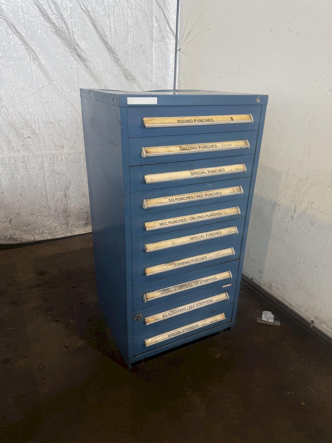 10 Drawer, Stanley Vidmar cabinet - Image 2