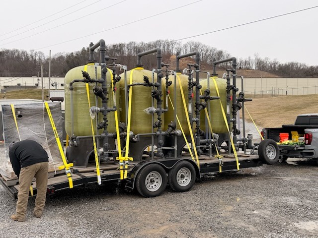 Nelsen, 300 GPM Two Bed Demineralizer, (4) 48" x 72" Structural Fiberglass Tanks, AquaMatic 962 Control - Image 2