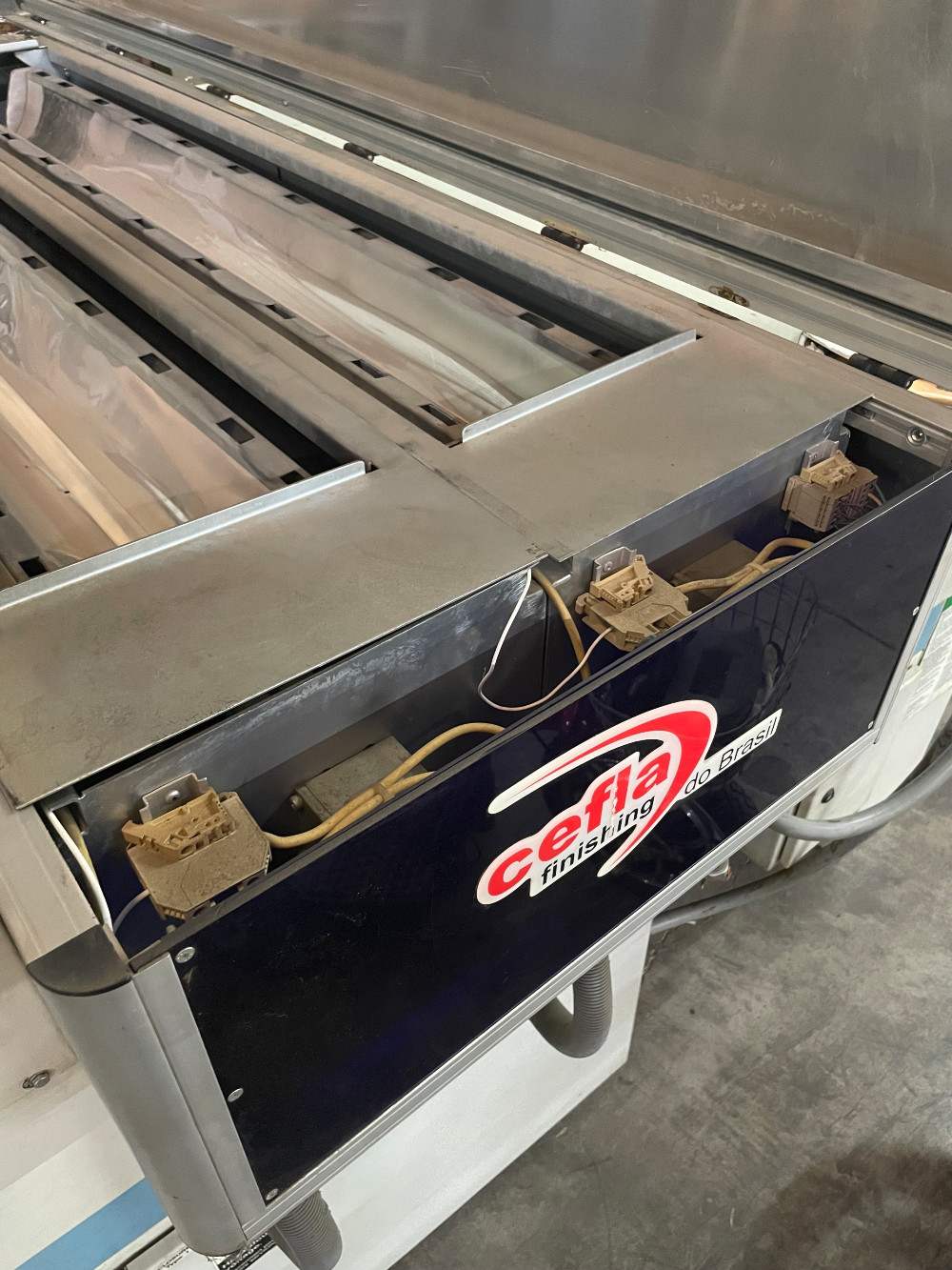 Cefla #BTLFE-B2, UV Light Curing Oven, 54" wide, 2007 - Image 6