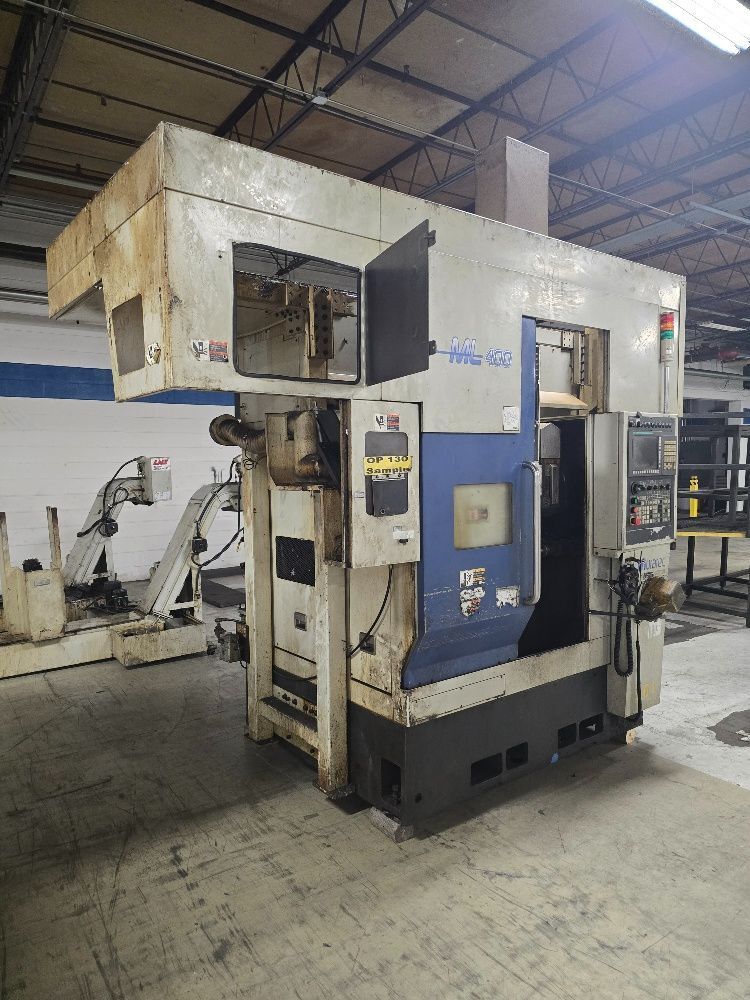 Muratec #ML400, CNC Turning Center, 5.12" X, 16.93" Z, 13.3" swing, 7.87" cutting diameter, 8" chuck, 6 - Image 8