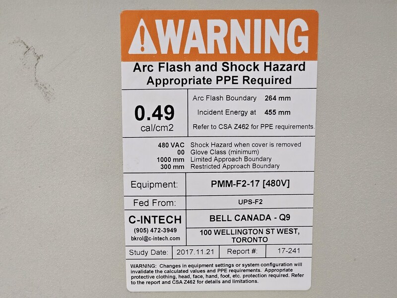 United Power #PMM-F2-17, Power Distribution Center, 480/208/120 Volts, 3 wire input, 3PH - Image 2