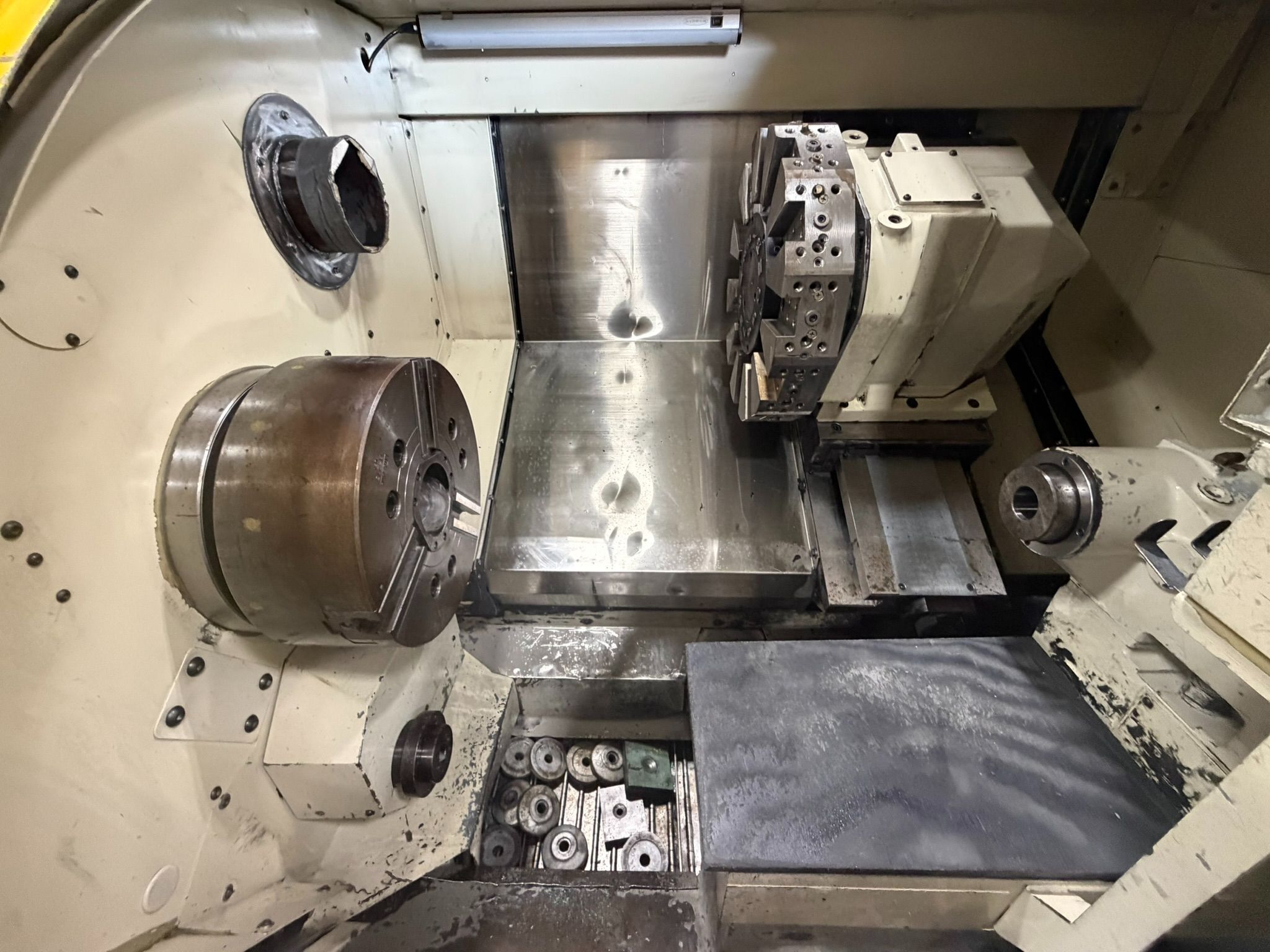 Okuma #Crown-769, 2" Axis CNC Turning Center, 9.1" X, 50" Z, 24.4" swing, 49.21" machining length, 14.17" - Image 3