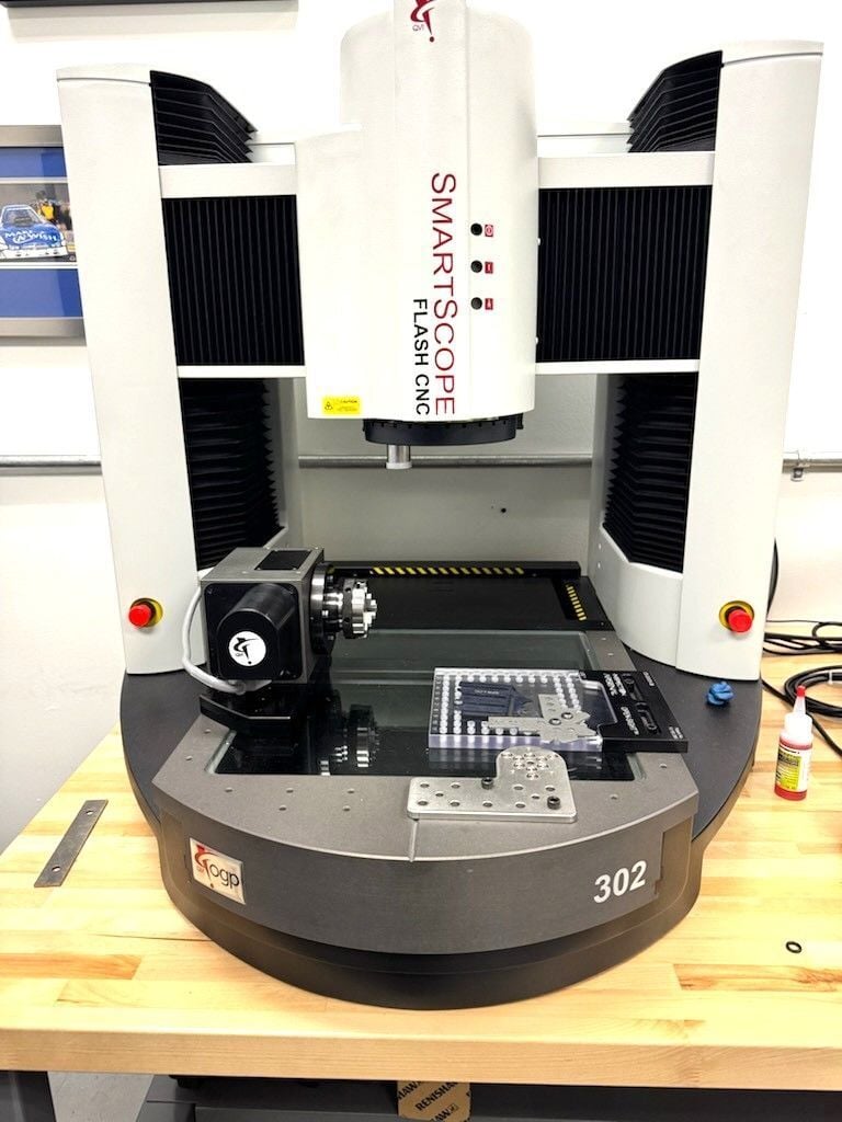 OGP #SmartScope-Flash-302-DCC, DCC Non-Contact Coordinate Measuring Machine, 11-13/16" X/Y, 9-13/16" Z, Zone3 - Image 1