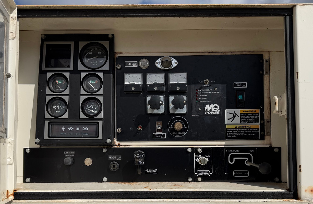 35 KW Multiquip #DCA-44SPx3, diesel generator set, 120/240 Volts, 1-phase, 1800 RPM, Isuzu B-4BG1 engine - Image 5
