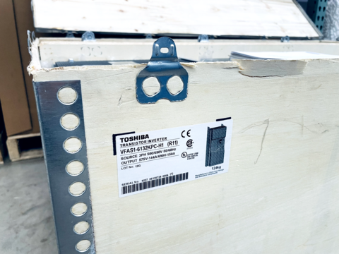150 HP Toshiba #VFAS1-613KPC-H1, Variable Frequency Drive, NEW - Image 4