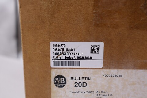 3 HP Allen-Bradley #20DB9P6A0EYNANAUE, powerflex 700s variable frequency d, NEW - Image 2