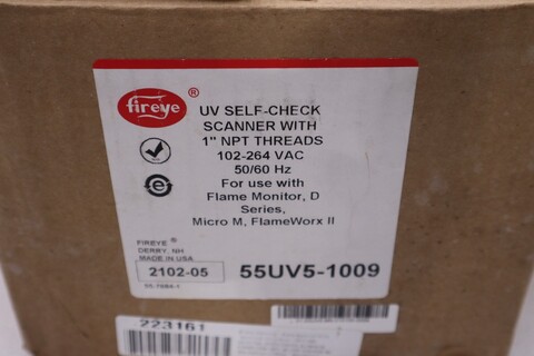 Fireye #55UV5-1009, Test Instrument, NEW - Image 2