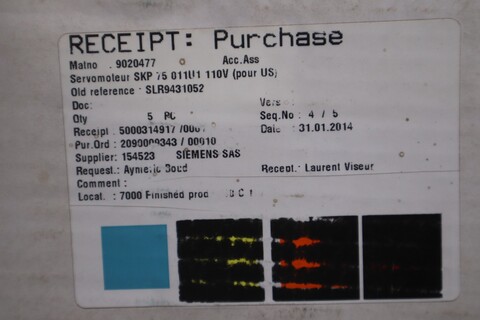 Siemens #SKP75.011U1, Valve - Image 3