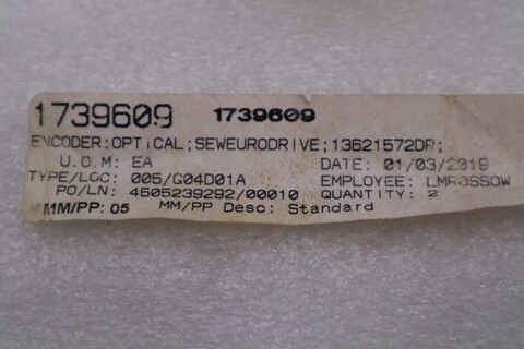Baumer #0G73UN1024, Encoder, NEW - Image 2