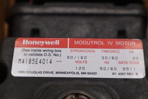 Honeywell M4185E4014 Damper Actuator Modutrol IV NEW IN BOX STOCK GF-142 - Image 2