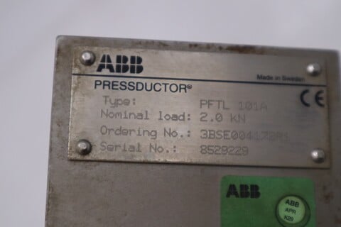 Abb pressductor pftl 101a 2.0kn pillowblock load cell stk gs16a - Image 4