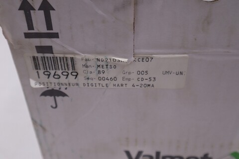 NELES VALMET Type ND9103HU Rev. 4.0 Valve Positioner 1-4-8bar 20-115PSI NEW UNIT - Image 2