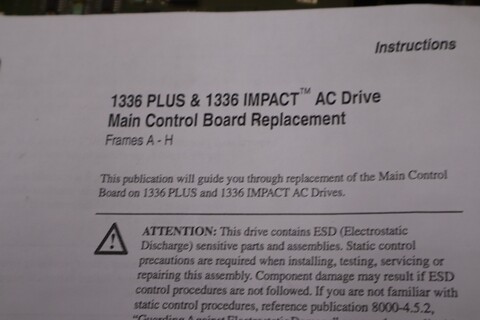 Allen Bradley 74103-193-52 Rev 01 PCB Drive Board 1336E-MC2-SP21A 1336E-EN2 Allen-Bradley - Image 2