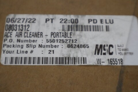 Ace industrial products 73-200 air filter 120 v new in box stock h797 - Image 4