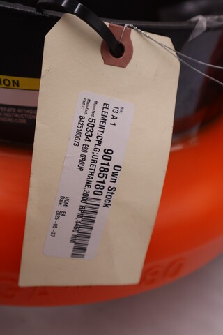 Rexnord 7300060 E80 Omega Close-Coupled Elastomeric Coupling Element - #GF1312 - Image 2