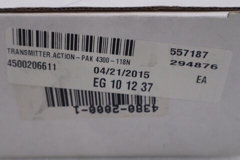 NEW IN BOX Action Instruments Pak 4300-118N TRANSMITTER STOCK G269A - Image 4