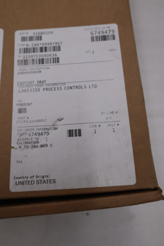 Rosemount, 248hak6a2xa, temp. transmitter, 241crwsmb1s3e0037sle6uae new in box - Image 4