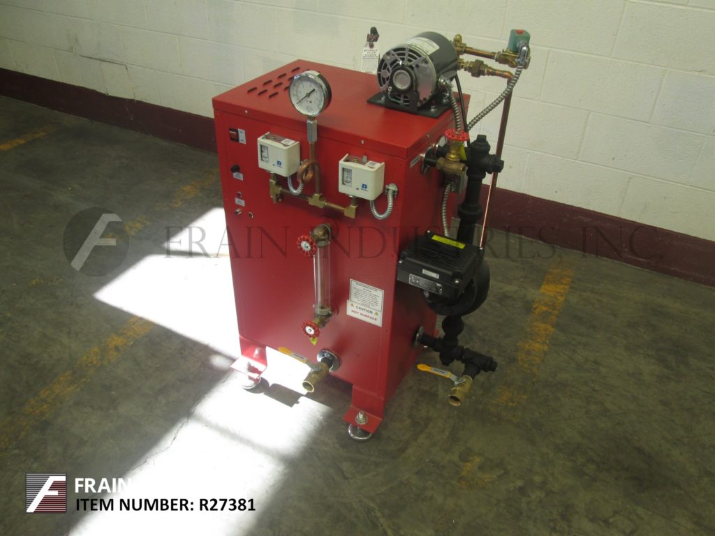 122 PPH Accutek #PSE36, 36 KW, 80 psi, 1/2" NPT inlet for water supply, 1/2" NPT outlet for steam, (2) 1" NPT - Image 1