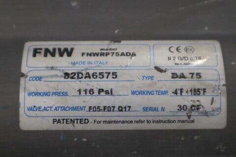 Fnw Fnwrp 75ada. 82da6575. Actuator STOCK S-623 - Image 3