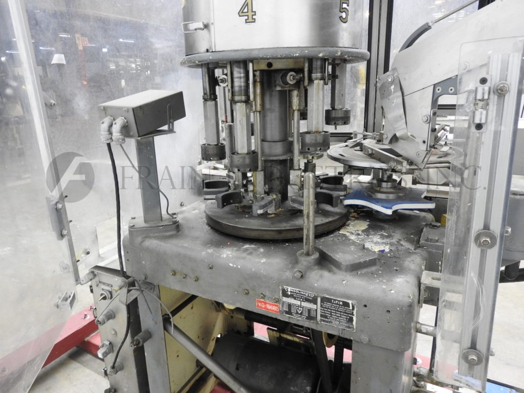 Consolidated / Pneumatic Scale #D6F, automatic, 6 head rotary chuck capper, rated from 24-180 containers per - Image 2