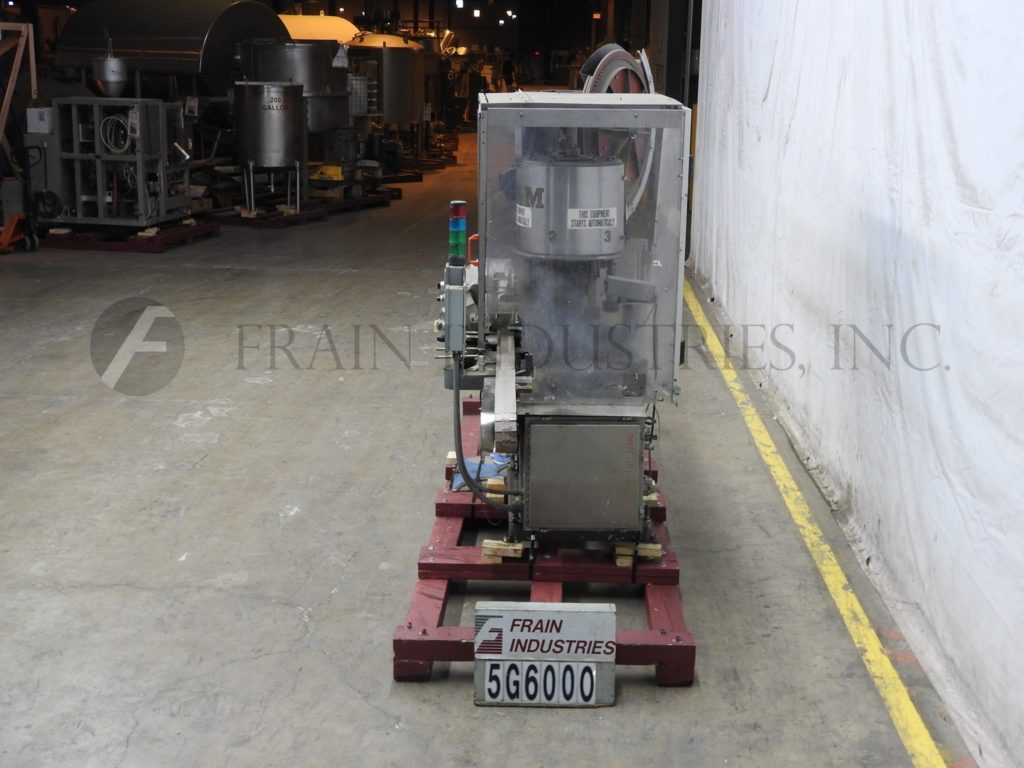 Consolidated / Pneumatic Scale #D6F, automatic, 6 head rotary chuck capper, rated from 24-180 containers per - Image 5