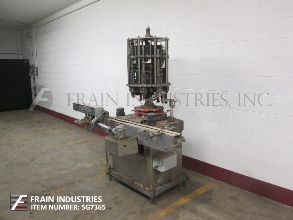 Consolidated / Pneumatic Scale, automatic, 8 head rotary chuck capper, rated from 90-240 containers per - Image 1