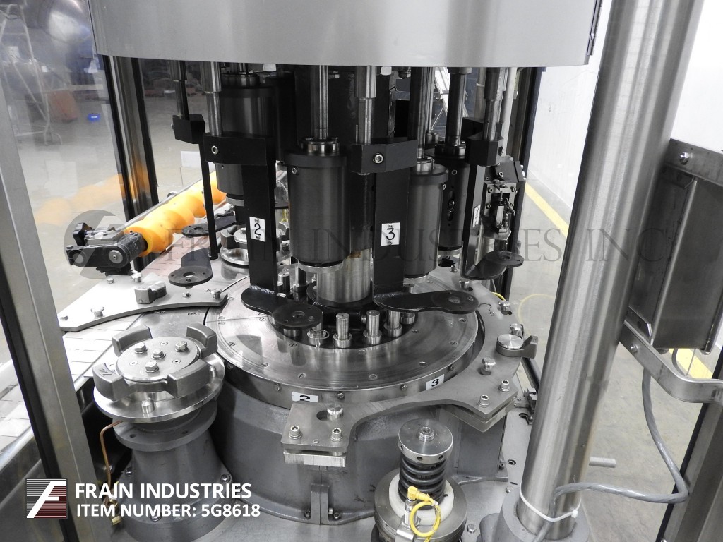 Pneumatic Scale #A-Frame, automatic, 8 head rotary chuck capper. rated from 50-200 containers per minute - Image 2