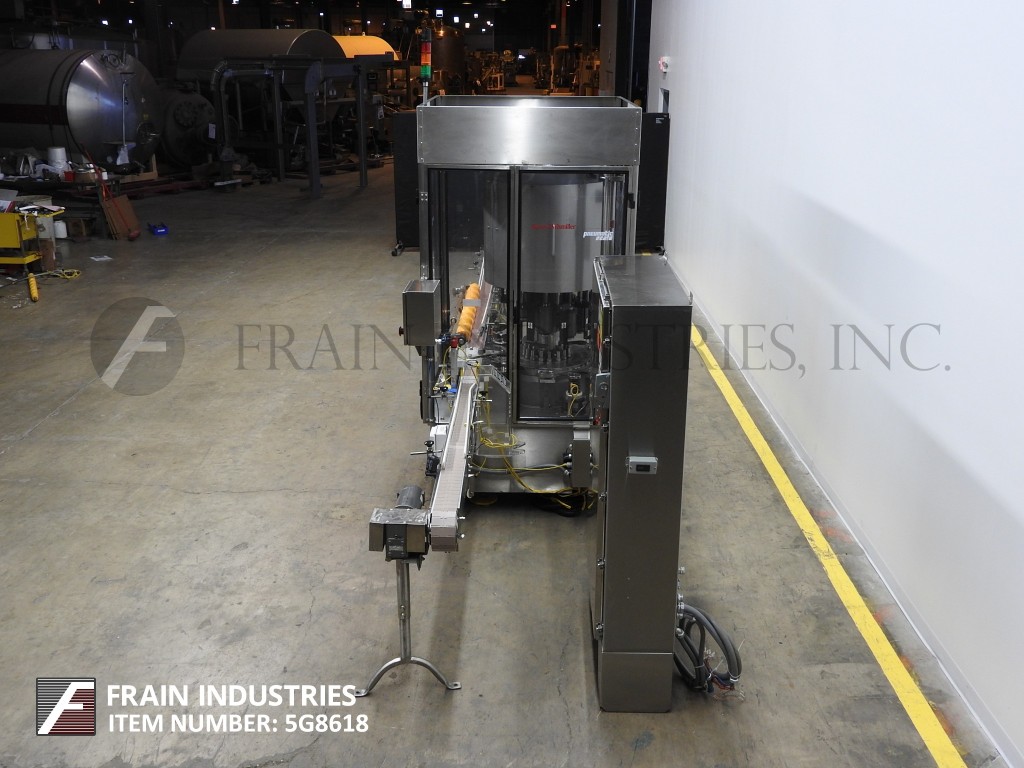 Pneumatic Scale #A-Frame, automatic, 8 head rotary chuck capper. rated from 50-200 containers per minute - Image 3