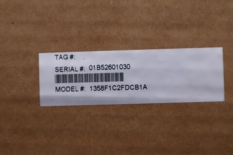 New Brook s instrument 1358f1c2fdcb1a flow meter stock g691 - Image 2