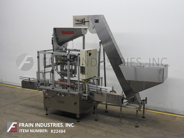 Resina #UN40-1257, automatic, 4-station quill capper capable of speeds from 120-300 cpm - Image 1