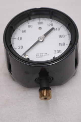 Ashcroft 45-1279-ss-04l/ 45 1279ss 04l 200# pressure gage stock #gf1373 - Image 3