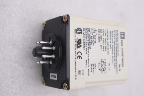 Schneider electric square d 9050jck5f180v20 timing relay new stock gf-694a - Image 3